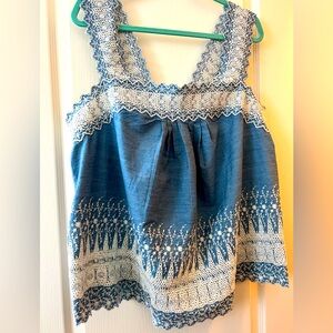 Gap embroidered tank